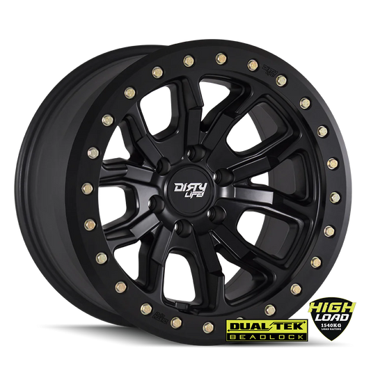 DIRTY LIFE WHEELS - DT1  Matte Black