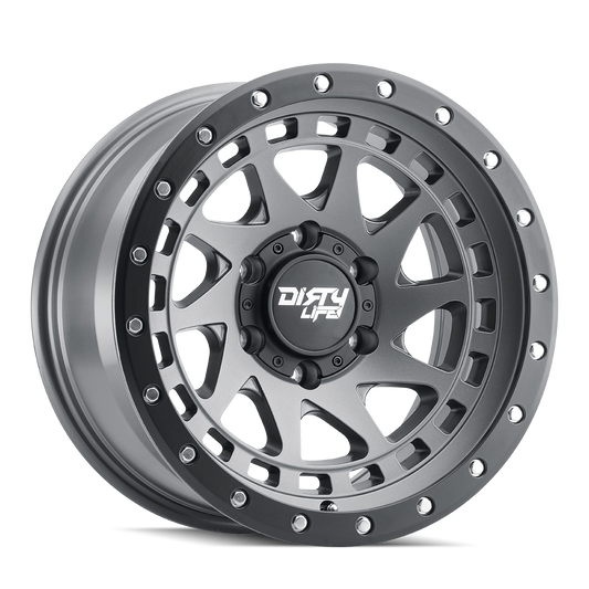 DIRTY LIFE WHEELS - ENIGMA PRO Satin Graphite Black Lip