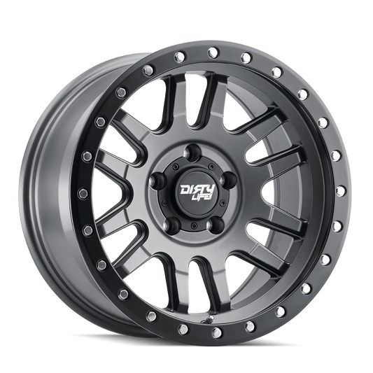 DIRTY LIFE WHEELS - CANYON PRO Satin Graphite Black Lip