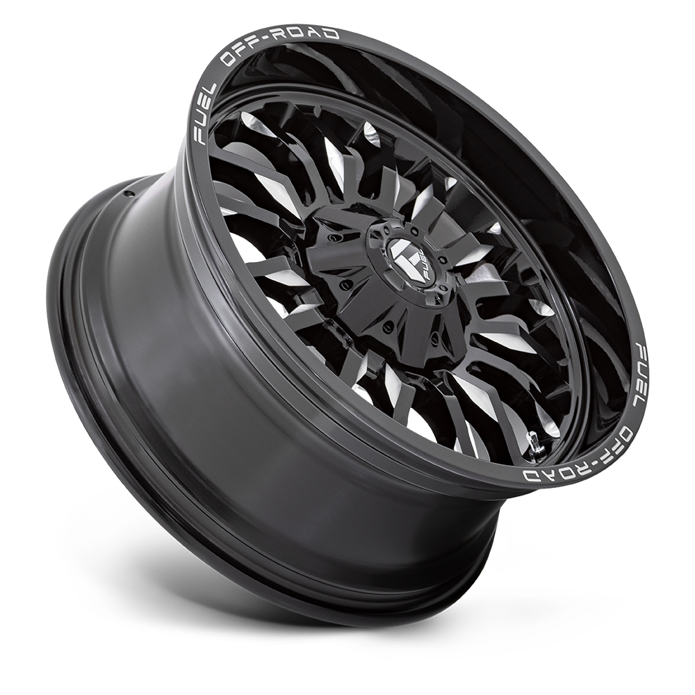 FUEL ARC D795 Gloss Black Milled