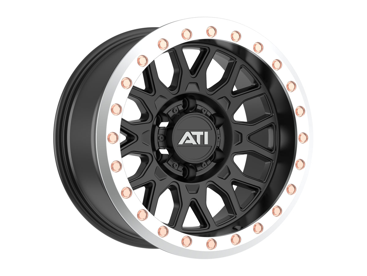 Custom Atl A One Off Rims AT-01 BLACK V1 MACHINED RING – Gas Wheels & Tyres