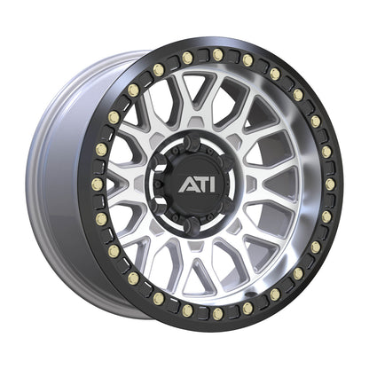 AT-01 HYBRID BEADLOCK MACHINED V2 BLACK RING