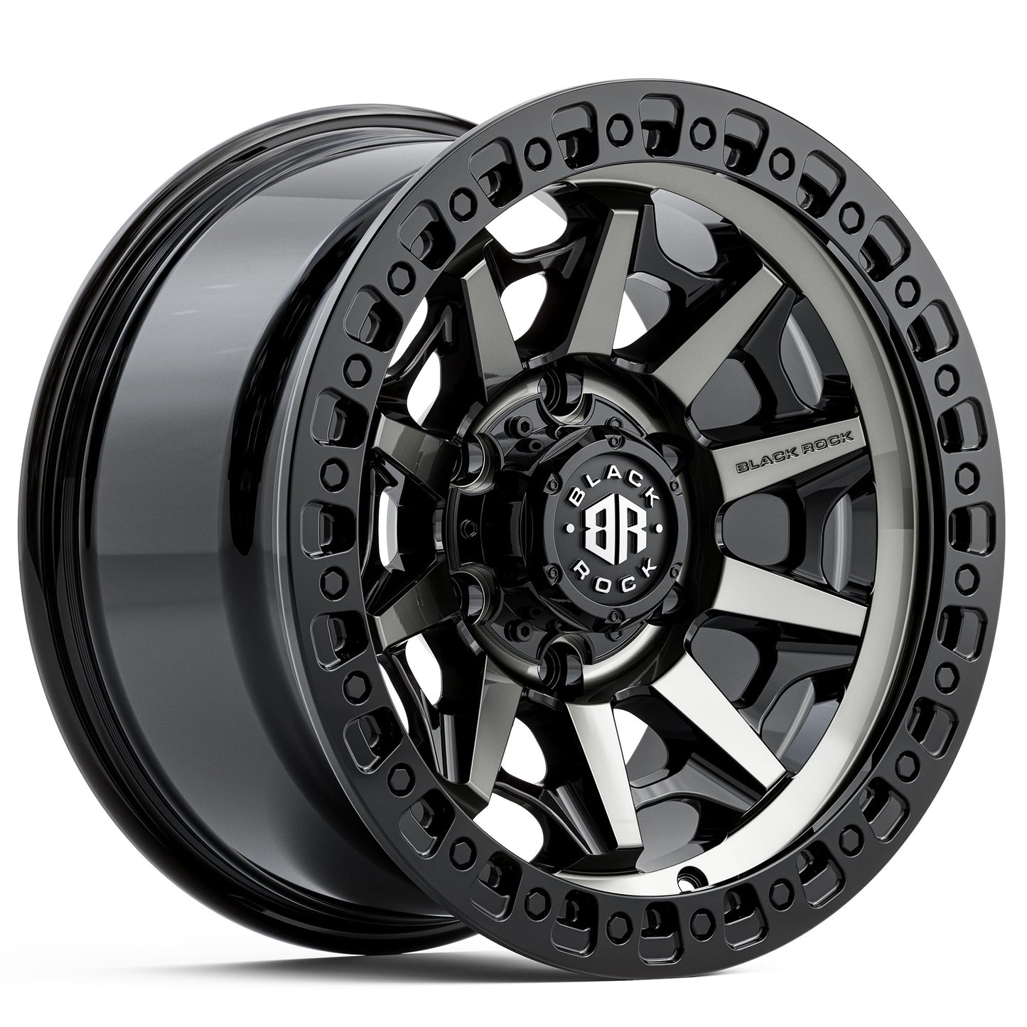 BLACK ROCK CAGE Gloss Black Tinted