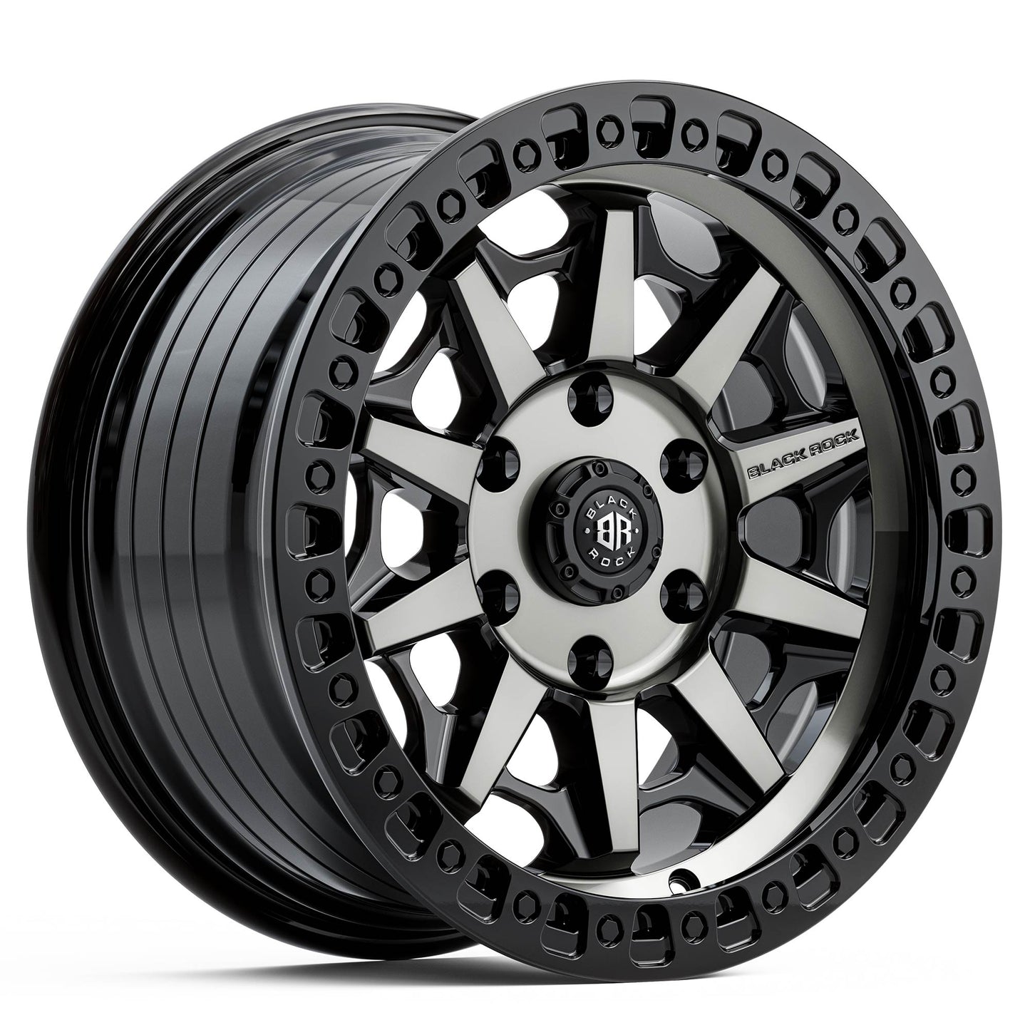 BLACK ROCK CAGE Gloss Black Tinted