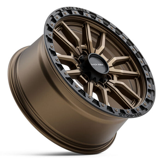 BLACK ROCK RAMBLER Dark Bronze Black Ring