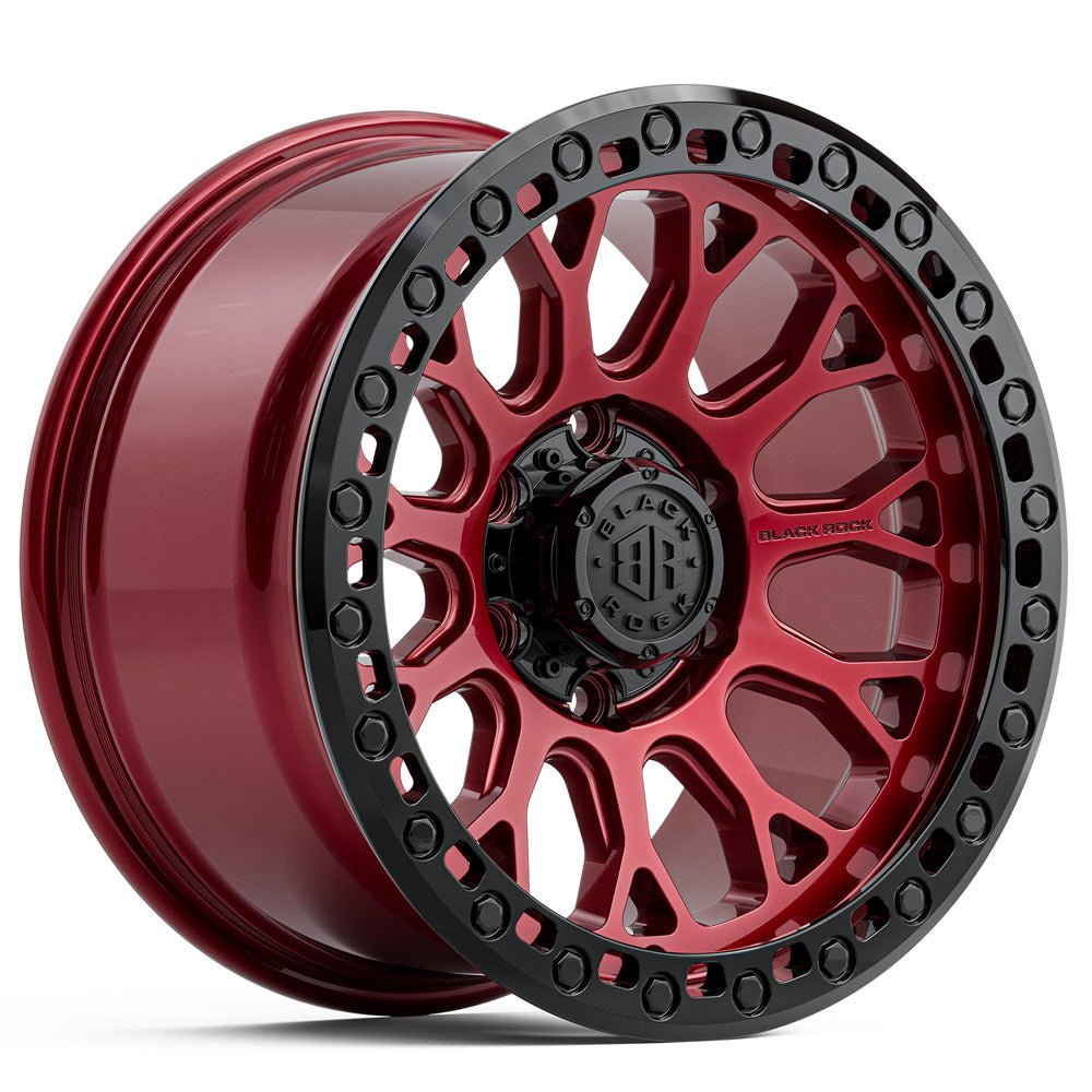 BLACK ROCK SPIDER Red Black Ring – Gas Wheels & Tyres
