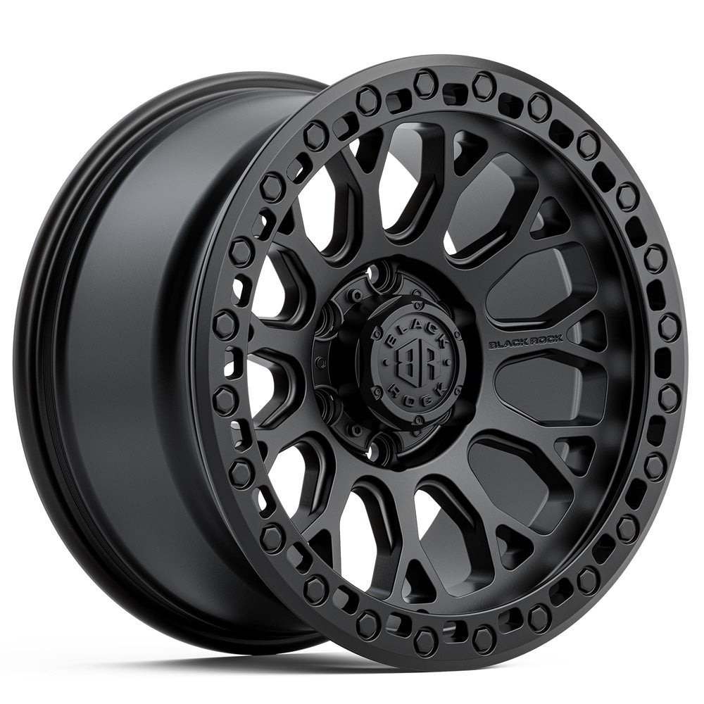 Aggressive Rims BLACK ROCK SPIDER Satin Black – Gas Wheels & Tyres