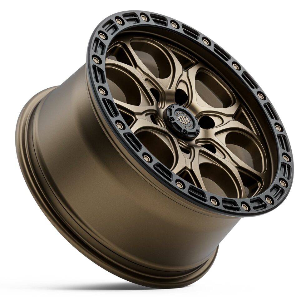 BLACK ROCK BOLT Dark Bronze Black Ring