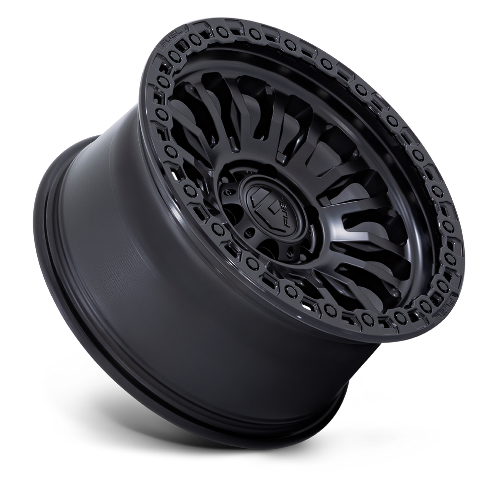 FUEL RINCON SBL Matte Black Gloss Black Lip – Gas Wheels & Tyres