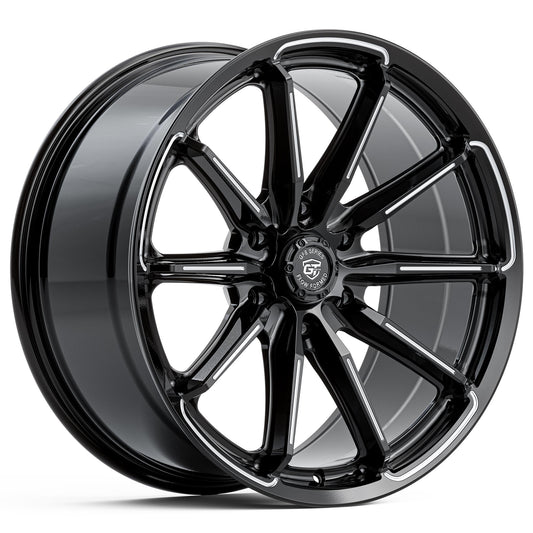 GT FORM GFS6 Gloss Black Milled