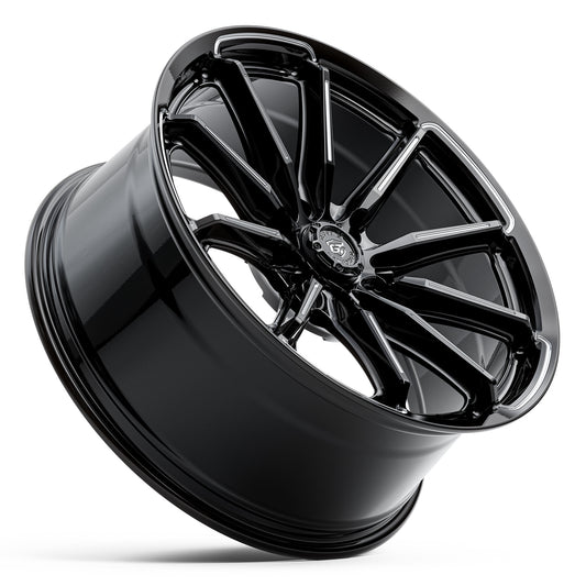 GT FORM GFS6 Gloss Black Milled