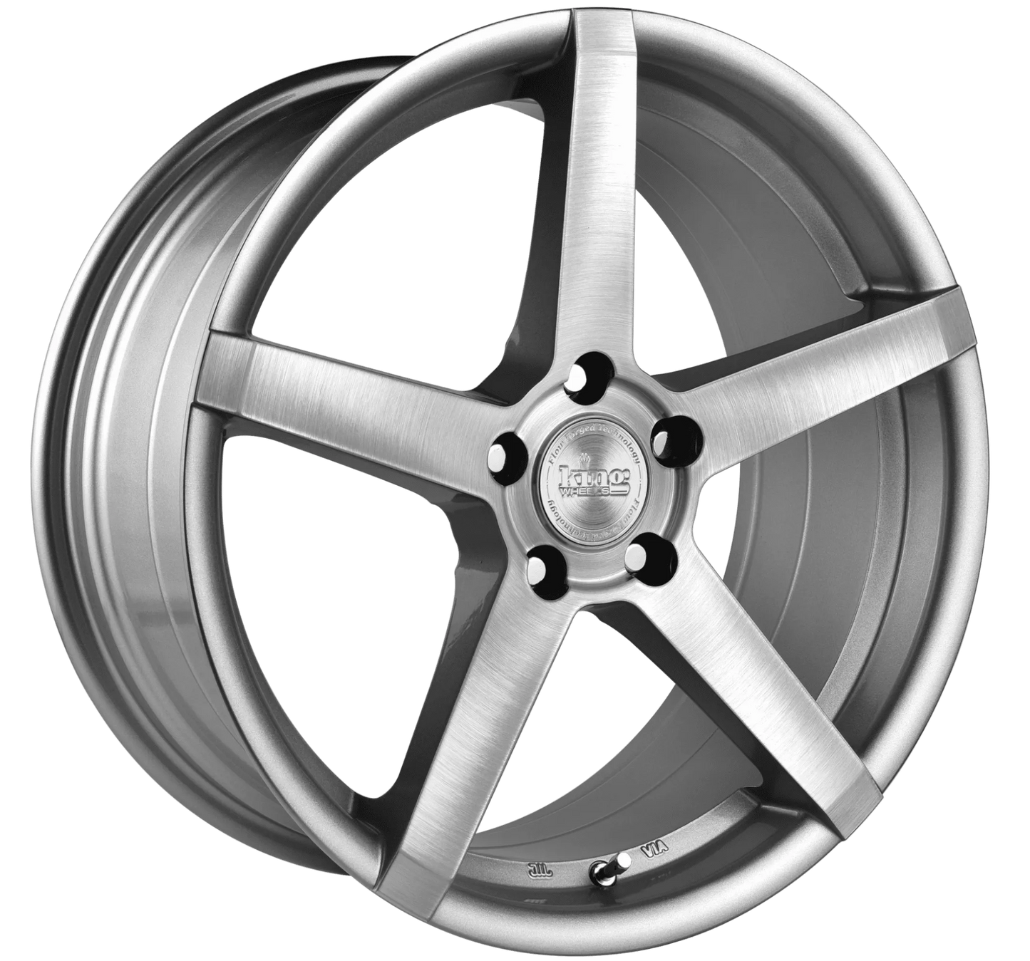 KING HOSTILE Silver Brushed Face