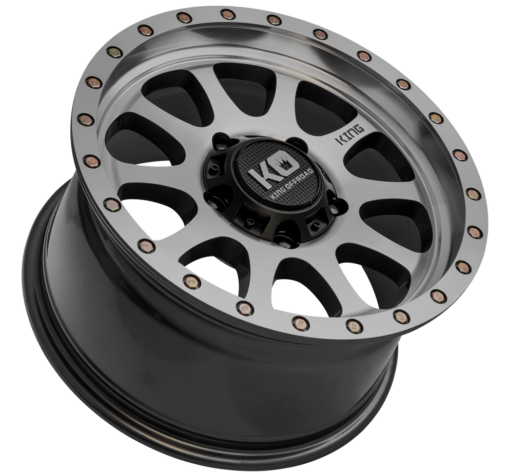 KING HURRICANE II Gun Metal Machined Face – Gas Wheels & Tyres