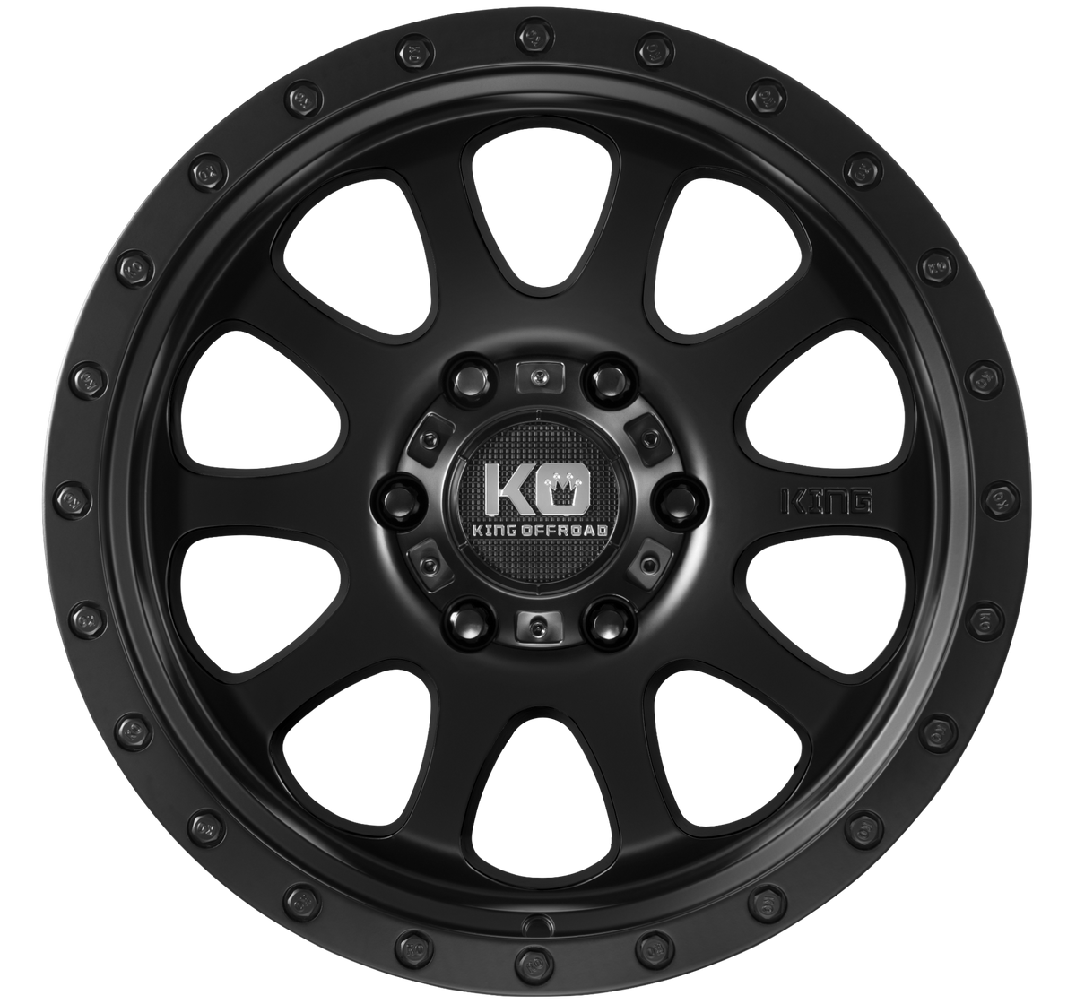 KING HURRICANE II Satin Black – Gas Wheels & Tyres