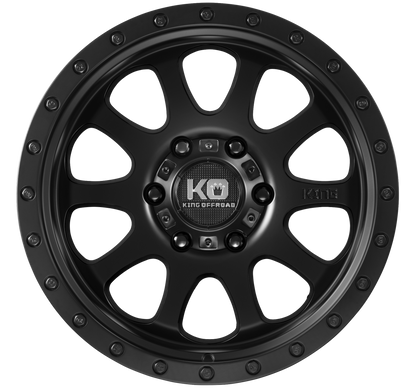 KING HURRICANE II Satin Black