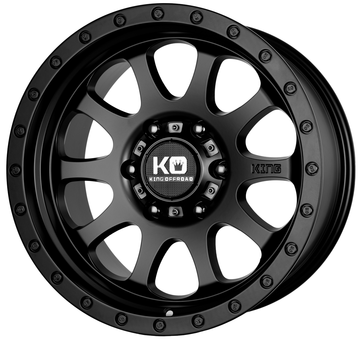 KING HURRICANE II Satin Black – Gas Wheels & Tyres
