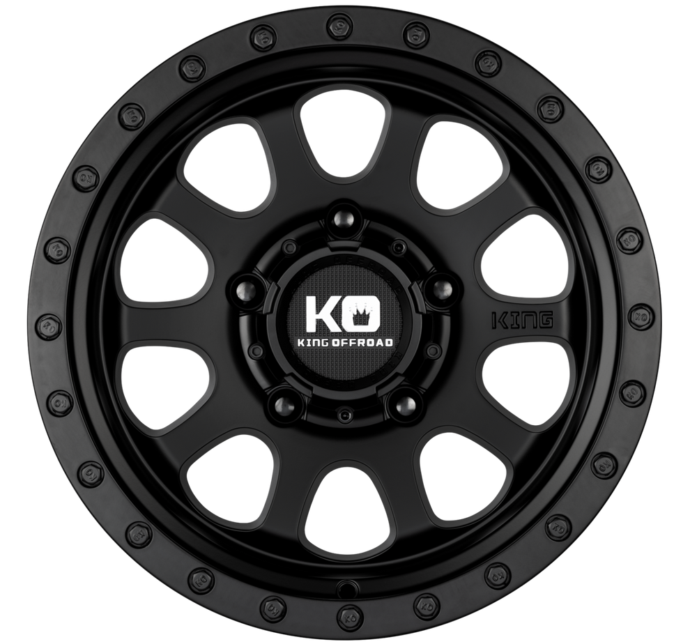 KING HURRICANE II Satin Black – Gas Wheels & Tyres