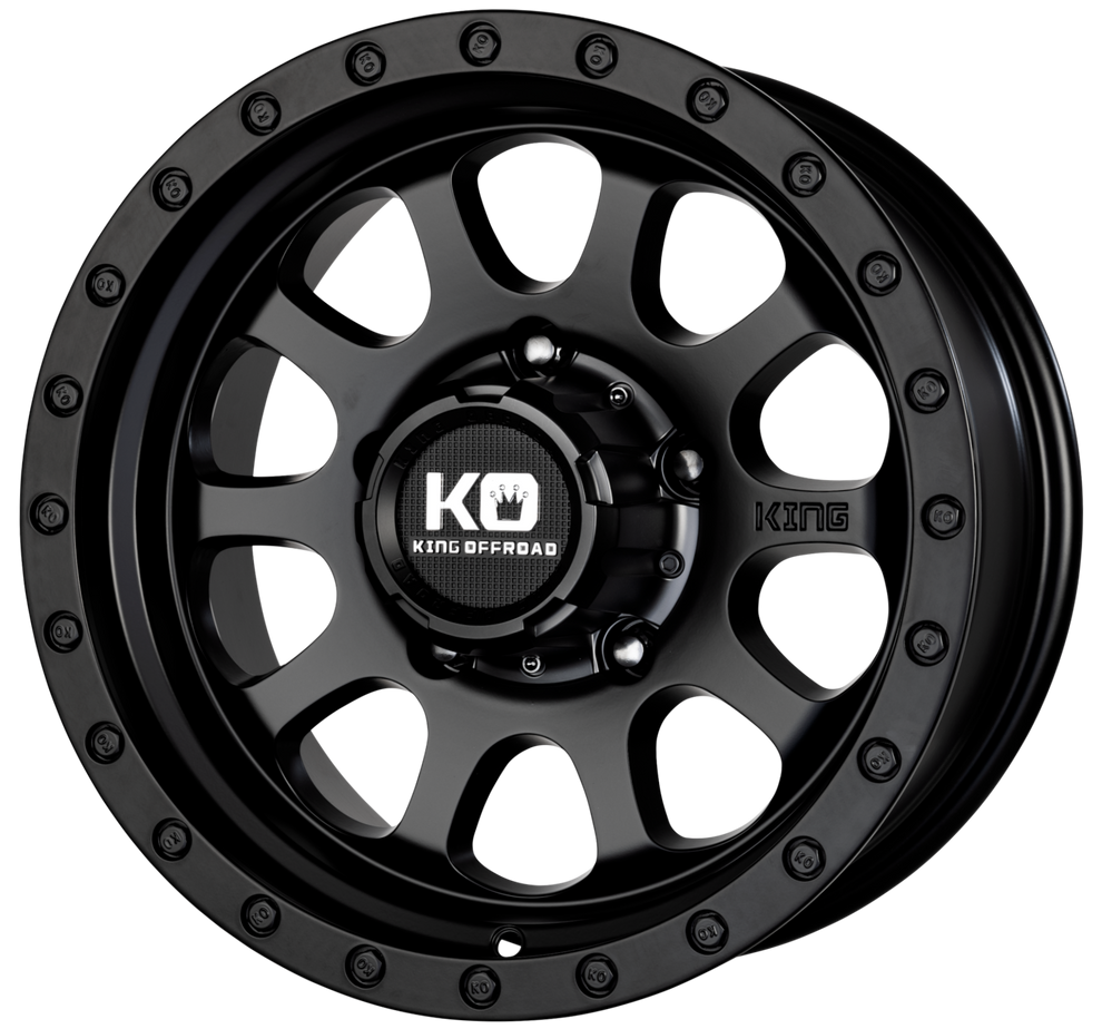 KING HURRICANE II Satin Black – Gas Wheels & Tyres