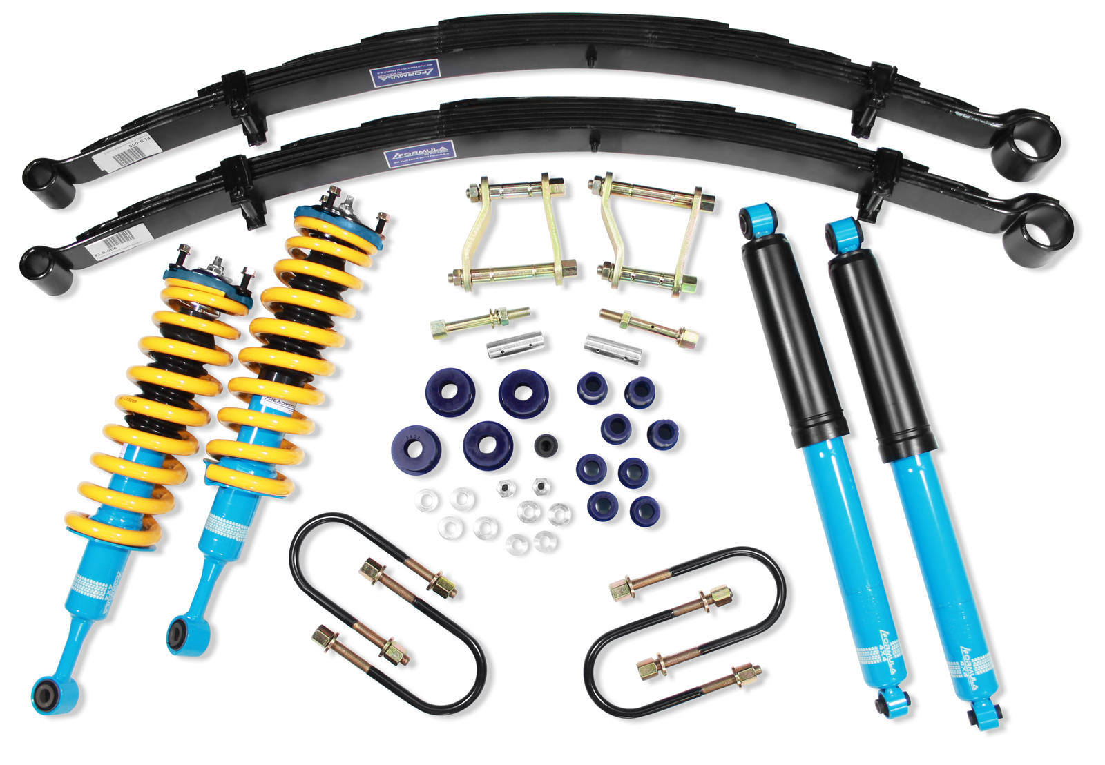 2 Inch 50mm Formula 4x4 ReadyStrut Lift Kit to suit Ford PY Ranger Nex ...