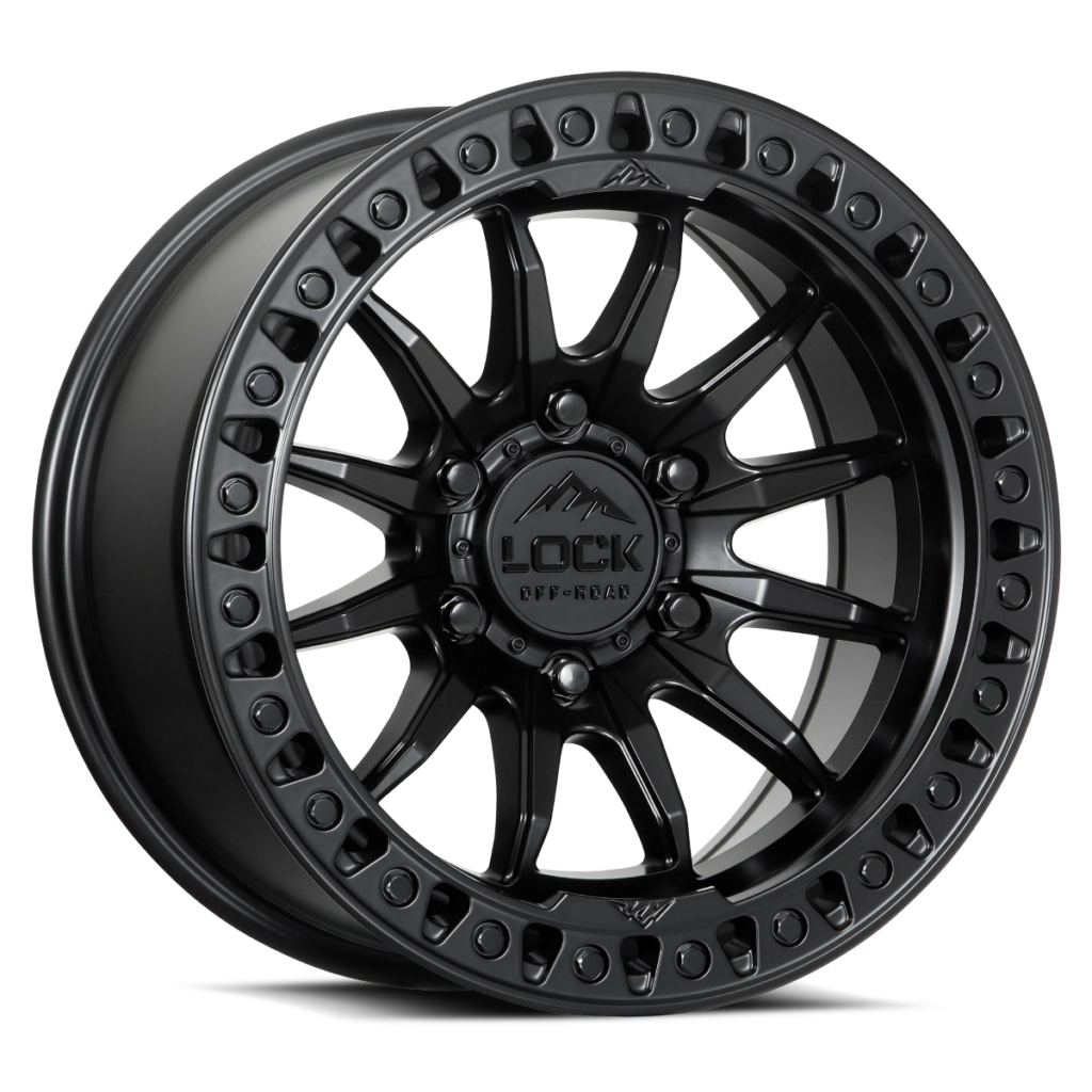 LOCK OFFROAD TRAIL Matte Black Gloss Lip