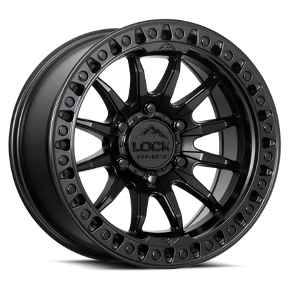 LOCK OFFROAD TRAIL Matte Black Gloss Lip