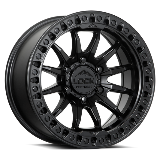 LOCK OFFROAD TRAIL Matte Black Gloss Lip