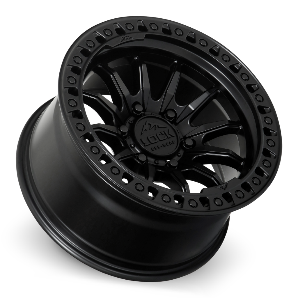 LOCK OFFROAD TRAIL Matte Black Gloss Lip