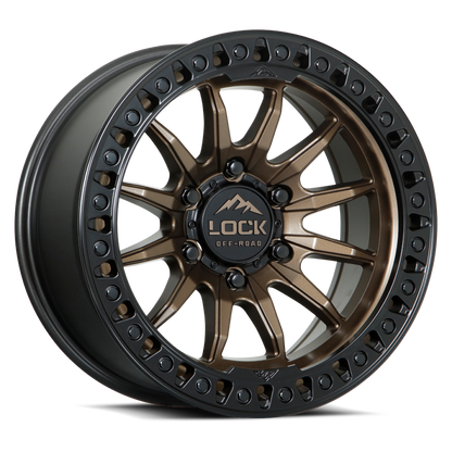 LOCK OFFROAD TRAIL Matte Bronze Black Lip