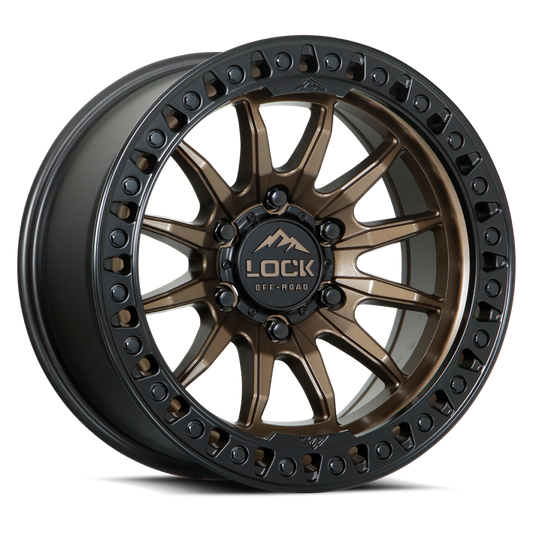 LOCK OFFROAD TRAIL Matte Bronze Black Lip
