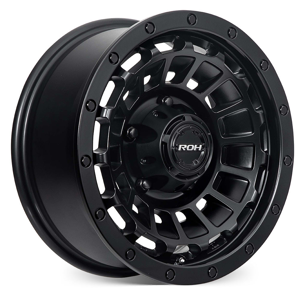 16 Inch Roh Rims ROH OT5 ONE TWENTY Matt Black – Gas Wheels & Tyres