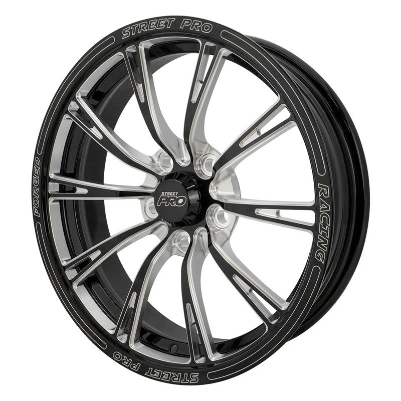 Street Pro 009 Series Forged Wheel Gloss Black Milled
