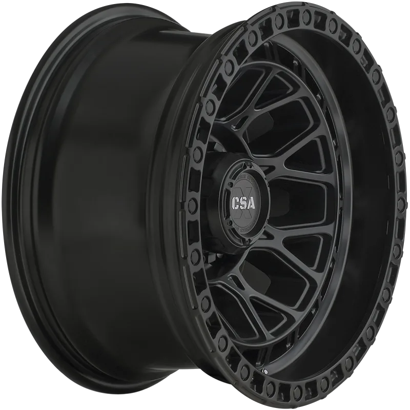 CSA-X THUNDER Satin Black - Deep Dish