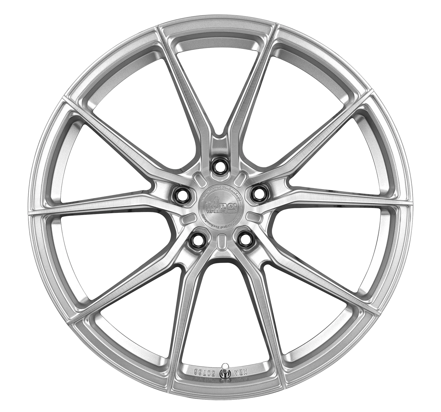 KING VENOM Silver Brushed Face