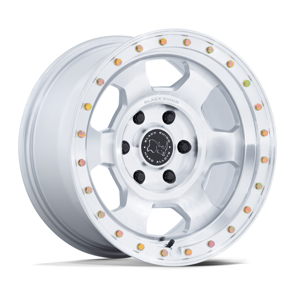 BLACK RHINO TROOPER Gloss Silver Machine Face