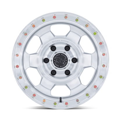 BLACK RHINO TROOPER Gloss Silver Machine Face