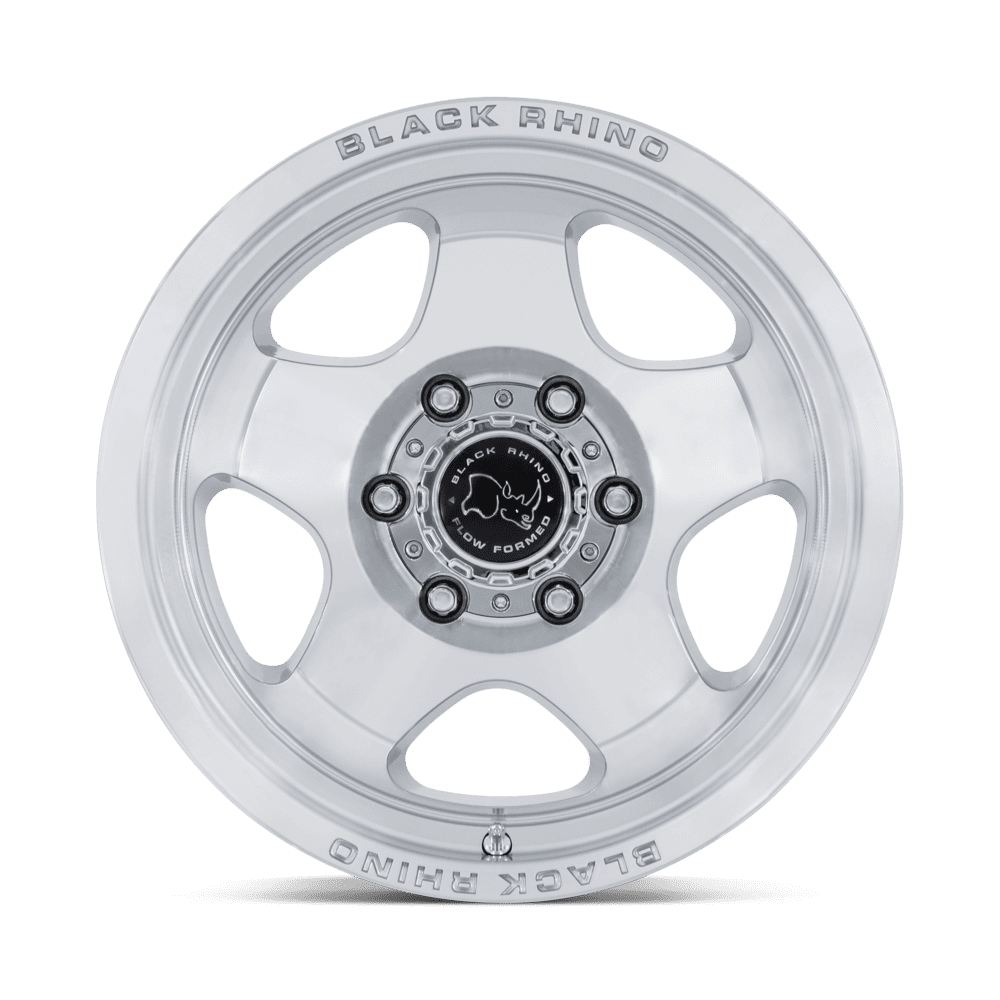 BLACK RHINO SOL Gloss Silver Machine Face