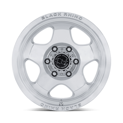 BLACK RHINO SOL Gloss Silver Machine Face