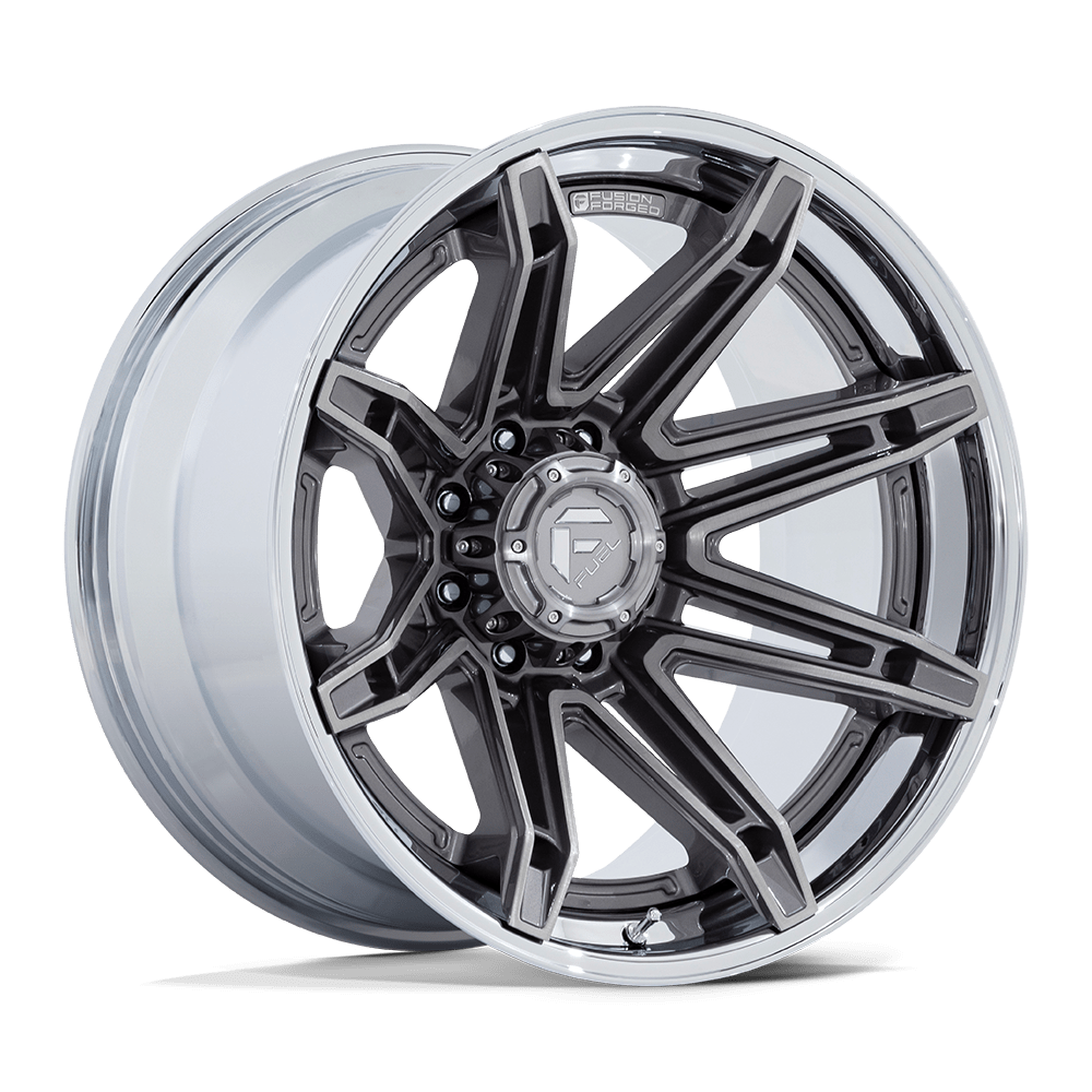 Fuel Rivals Rims FUEL BRAWL Platinum with Chrome Lip – Gas Wheels & Tyres