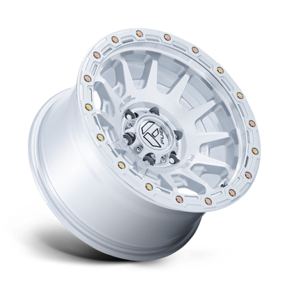 FUEL FORTRESS Gloss Silver Machine Face