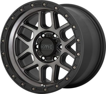 KMC MESA KM544 SATIN BLACK GRAY TINT
