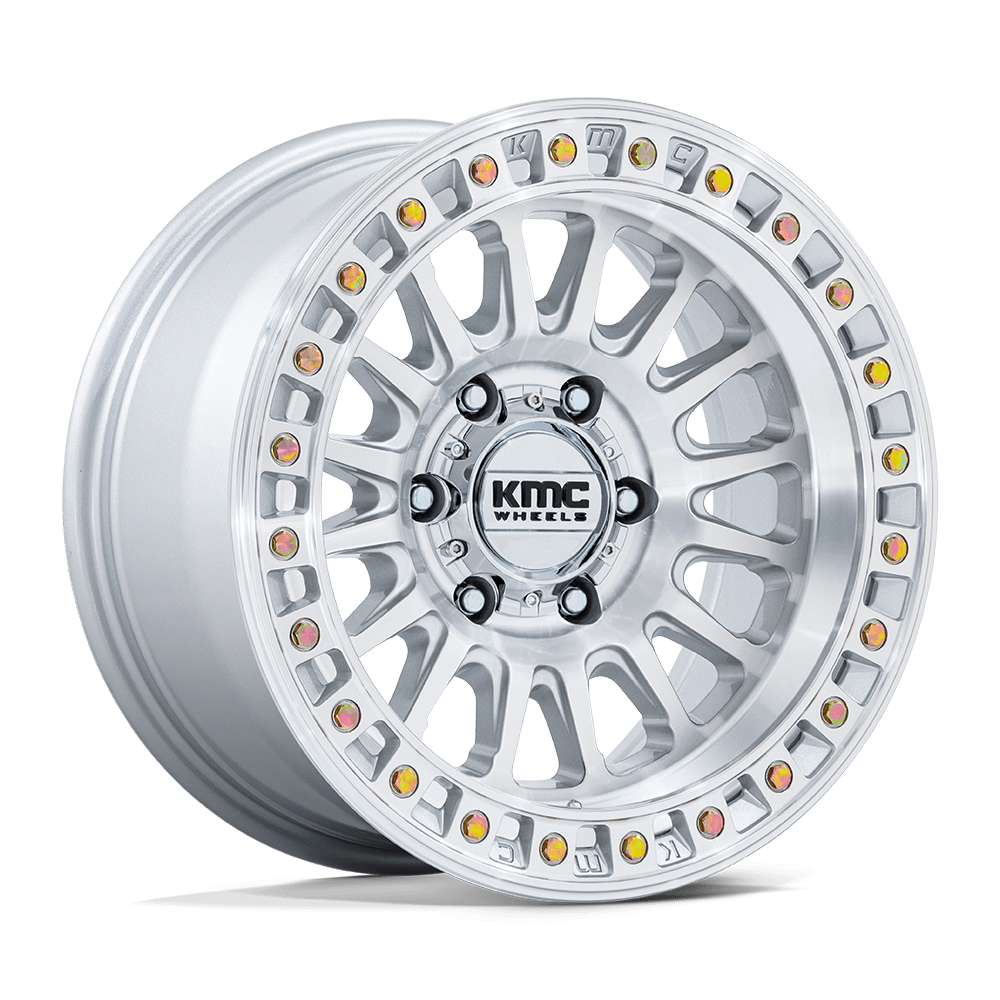 KMC IMS KM552 Gloss Silver Machine Face – Gas Wheels & Tyres