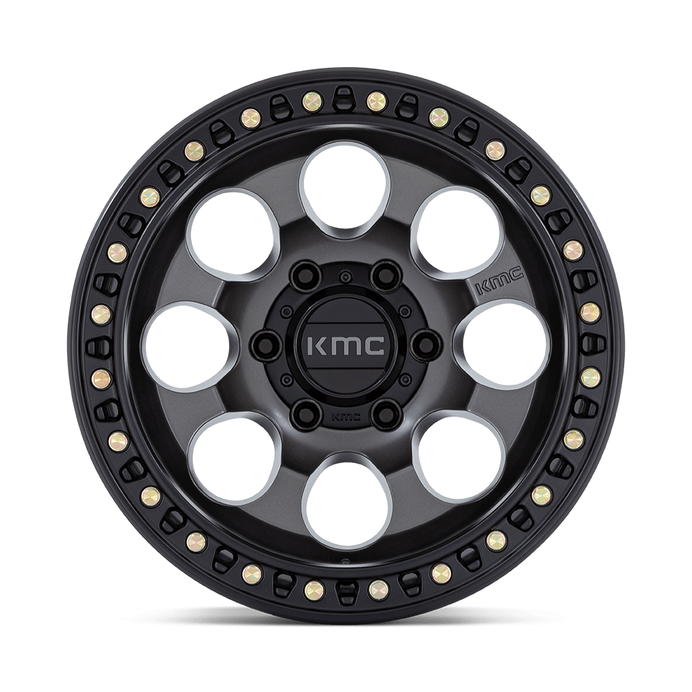 KMC RIOT SBL KM550 Anthracite  Black Lip
