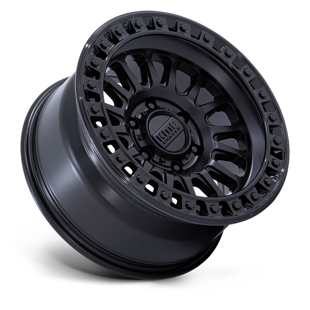 KMC IMS KM552 Matte Black Gloss Black Ring – Gas Wheels & Tyres