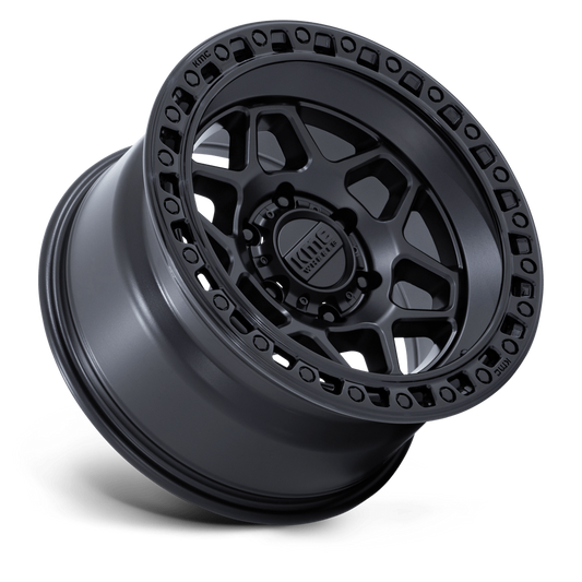 KMC TORX KM553 Matte Black Gloss Black Ring