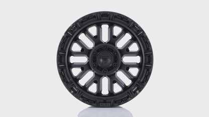 FUEL RAIL Matte Black Gloss Black Ring