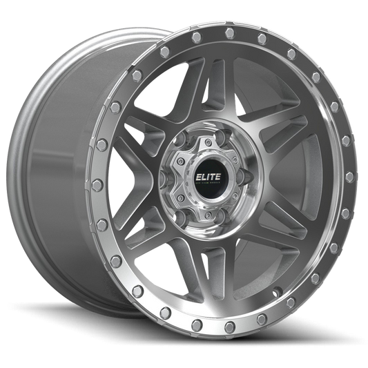 ELITE OFF-ROAD WHEELS - WEAPON Silver Machined